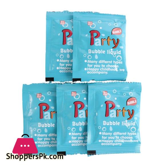5PCS 10ML Soap Water Bubble Liquid Soap Just Add Water Concentrate Bubble Liquid Refill Solution Machine Parts