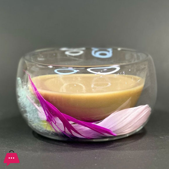DOUBLE WALL BOWL FLOWER STYLE