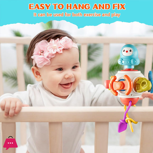8 in 1 Activity Space Busy Cube Toys Sensory Fidget Motor Skills Early Development Toy