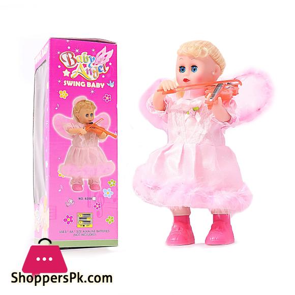 Baby Angel - Swing Baby Doll With Violin - No. 6359