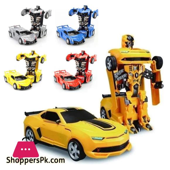 Battery Operated Robot Car Toy For Kids - Electric Musical Lightning Toys - For Kids Boys and Girls