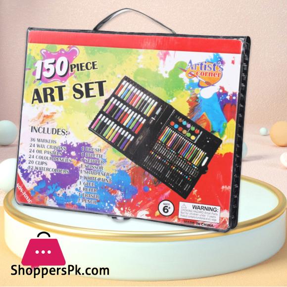 Colouring Kit Art & Craft Kids Painting Drawing Tool Set 150 Pcs