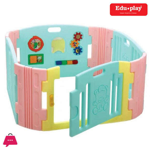 Edu Play Happy Baby Room Play-Yard Baby Fence 116 x 116 CM