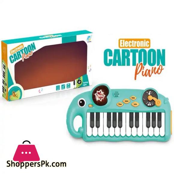 Electronic Cartoon Animal Elephants Piano Toy