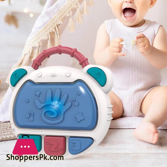 Hand Clapping Drum with Music Light for Baby