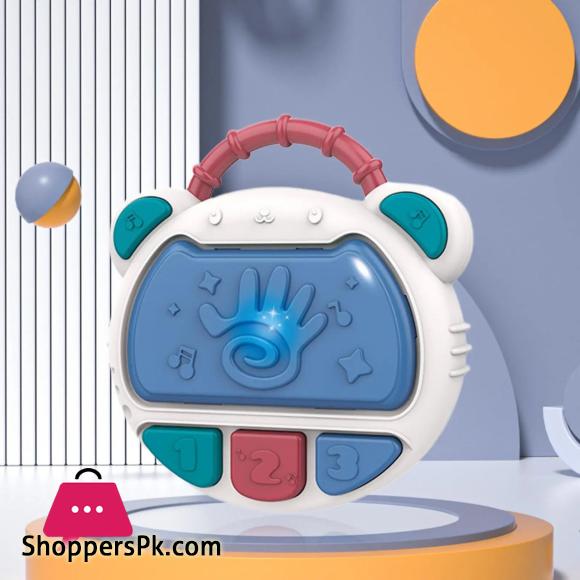 Hand Clapping Drum with Music Light for Baby