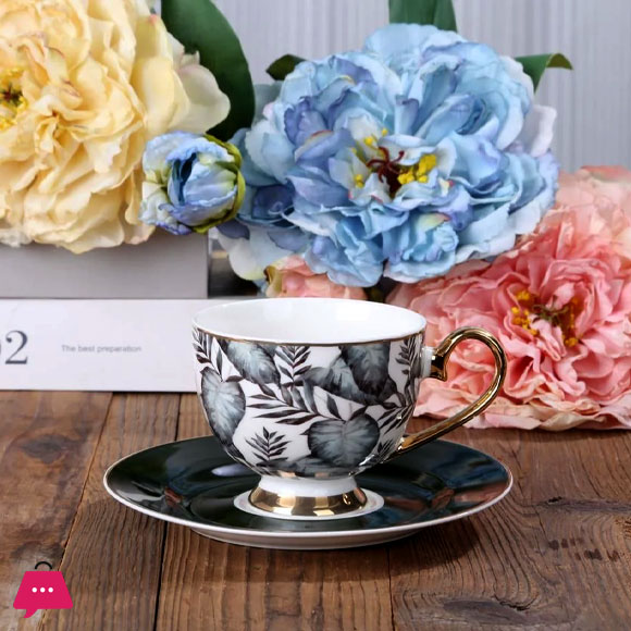 Jhonsons Bros England Cup Saucers Set of 6