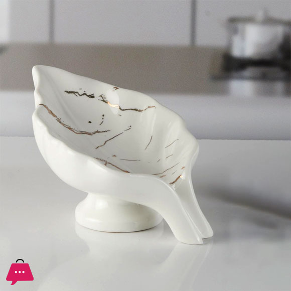 Kookee Ceramic Soap Holder Dish