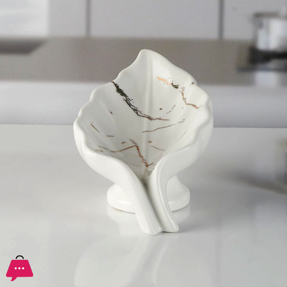 Kookee Ceramic Soap Holder Dish