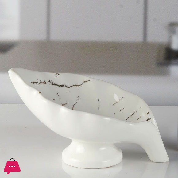 Kookee Ceramic Soap Holder Dish
