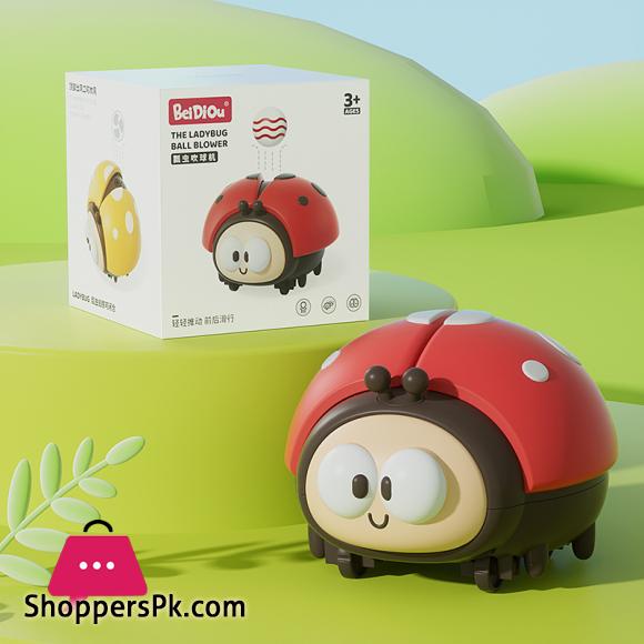 Ladybug Suspended Ball Toys Novelty Children Cute Animals Blow The Ball Machine Baby Concentration Early Education Educational Toys.
