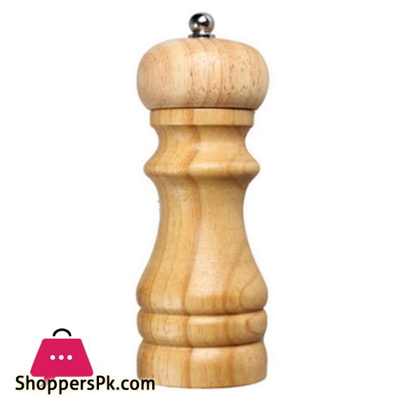 Manual Spice Mill Wood, with Adjustable Salt & Pepper Mill Wood, Wood Pepper Mill Salt Mill