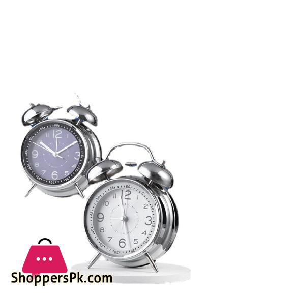 Mechanical Alarm Clock Super Loud Bedside Desktop Machine Metal Bell Alarm Clock