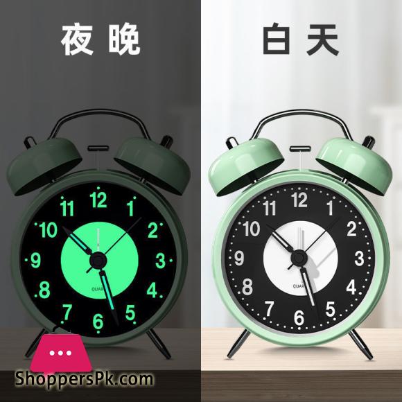 Mechanical Alarm Clock Super Loud Bedside Desktop Machine Metal Bell Alarm Clock