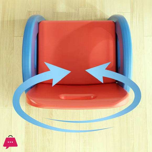 Multipurpose Children Kids Plastic Table and Chair Set Study Desk Homework Table Learning Table