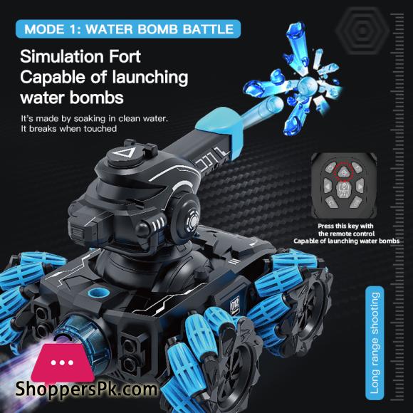 Remote Control Tank Water Bomb Four-wheel Drive Off-road Remote Control Tank