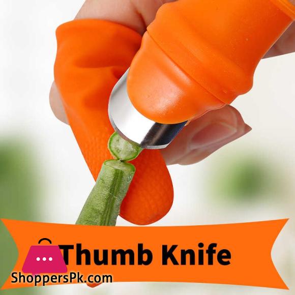 Silicon Thumb Knife Thumb Knife Finger Cutter Kitchen Knife