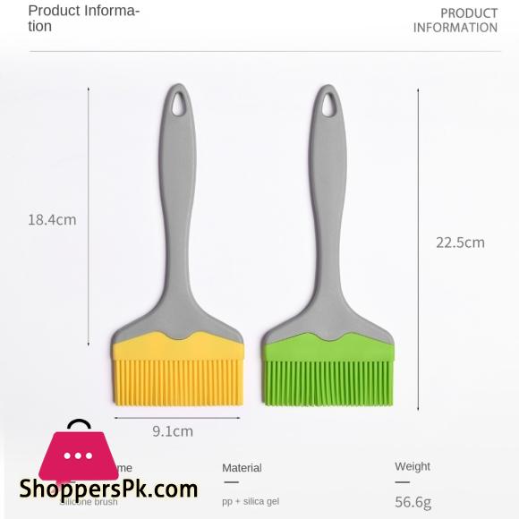 Silicone Oil Brush Split Type Extra Large Cooking Tool 9CM Widening Contrasting Silicone Basting Brush Barbecue