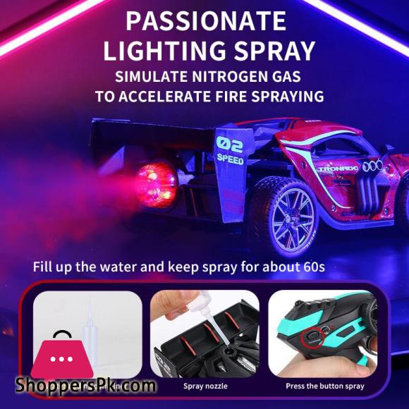 Spray Remote Control Car Alloy Stunt Drift Racing Water Spray Wireless High Speed Remote Control Car