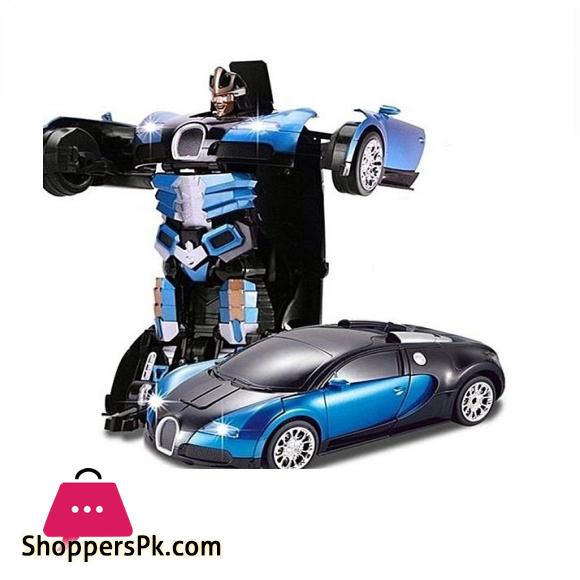 Transformer Bugatti Car Robot