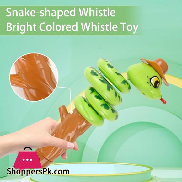 Whistle Snake-Shaped Toy Fun Balance Rotating Swinging Workmanship Whistle