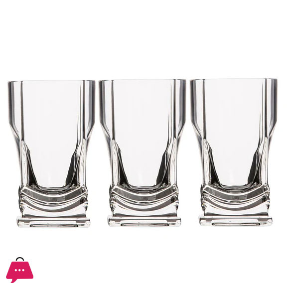 AZAD 6 Pcs Acrylic Glass 230ml Saudia Made