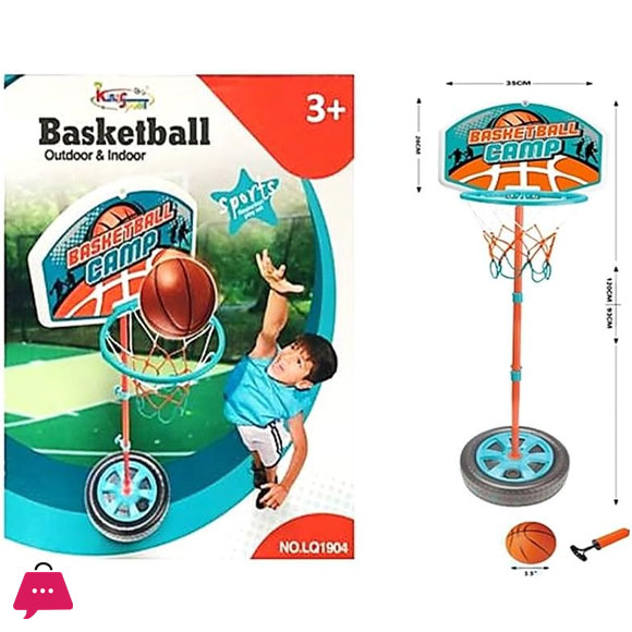 Adjustable Basketball Stand Outdoor Indoor Sports Toys