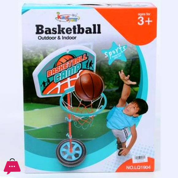 Adjustable Basketball Stand Outdoor Indoor Sports Toys