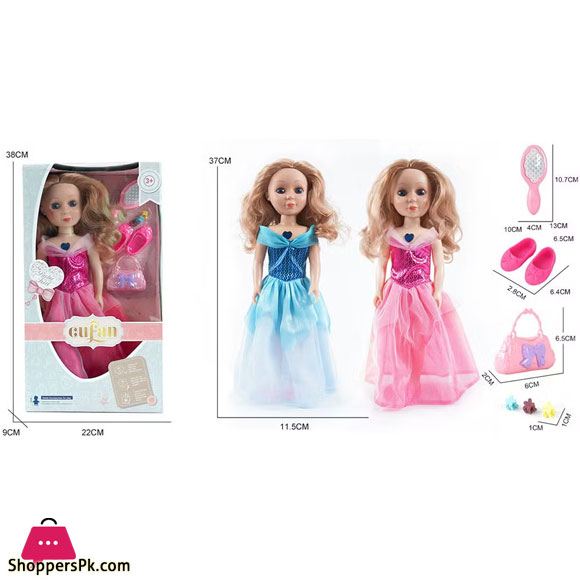 Cufan Girl Baby Doll with Sound Dress up Doll 16 Inch