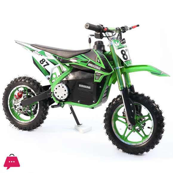 ELECTRIC DIRT BIKE 36V LITHIUM BATTERY FOR KIDS AND TEENAGERS. 800W MOTOR POWER