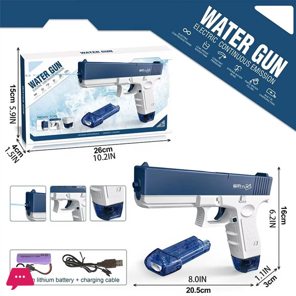 Electric Water Gun Toys Summer Outdoor Beach M1911 Swimming Pool Adult Boys Shooting Game Toy Gun