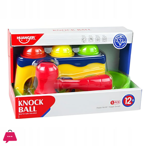 Huanger Funny Hammer Knock Ball 5 Pes Game Best For Early Educational Fun Game For Kids