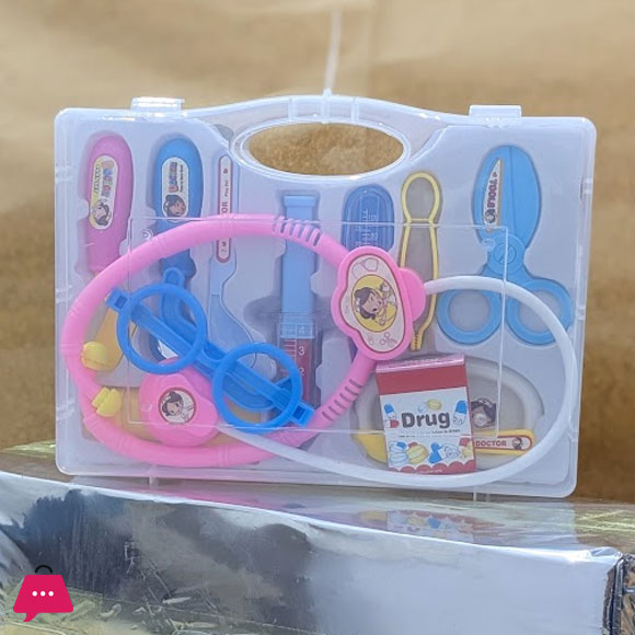 Kids Doctor Role Play Toy Set of 14