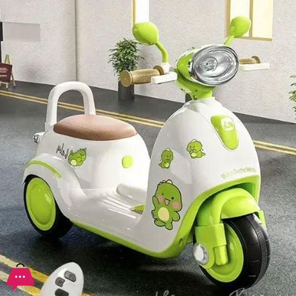 Kids Electric Motorcycle Dual Drive 6v7A Battery Remote Control
