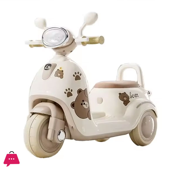 Kids Electric Motorcycle Dual Drive 6v7A Battery Remote Control