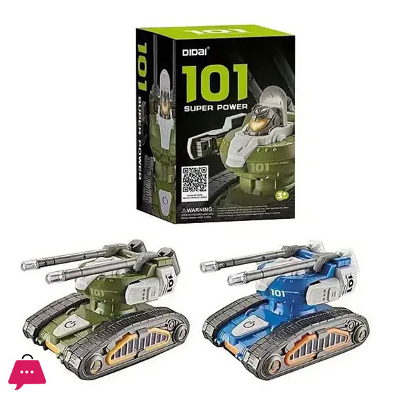 Kids Robot Toys plastic Tank Model Vehicle Electric Deformation Tank Toy