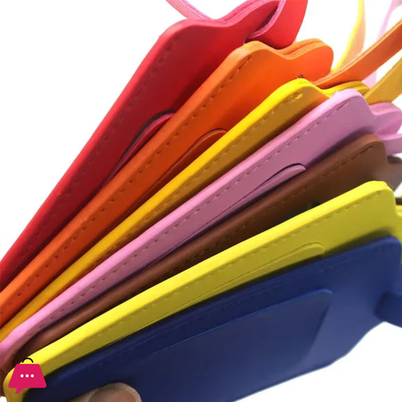 Luggage Tags PU Leather Boarding Label