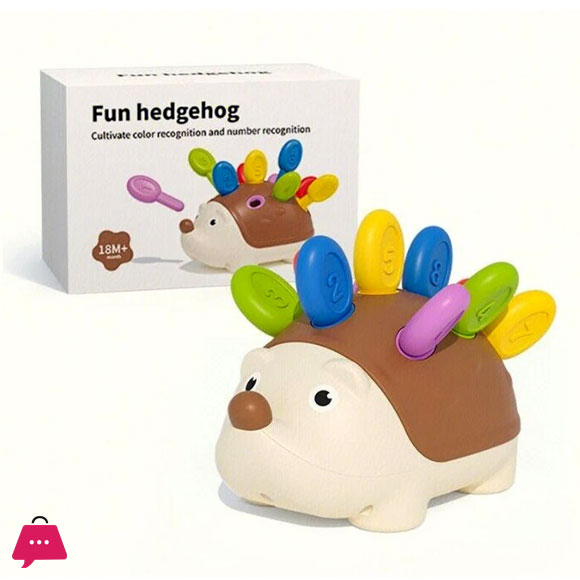 Montessori Educational Toy Fine Motor Toys for Toddlers 1-3 Hedgehog Learning Counting & Sorting Development Sensory Gifts