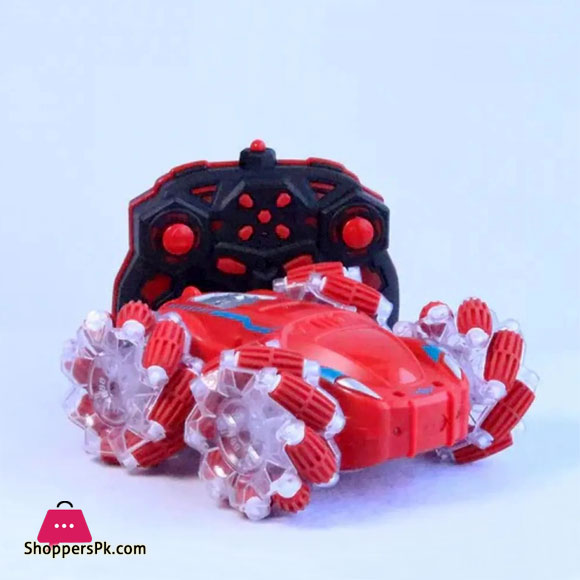 New Stunt Roll Drift RC Car Rechargable Remote Control Spinning Wheels Car With Lights Best Birthday Gifts