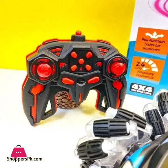 New Stunt Roll Drift RC Car Rechargable Remote Control Spinning Wheels Car With Lights Best Birthday Gifts