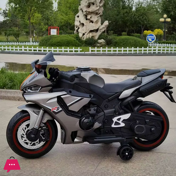R1 Electric Kids Motorcycle MP3 Function Remote Control Ride-on Car for 2-8 Year Olds