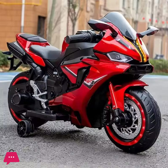 R1 Electric Kids Motorcycle MP3 Function Remote Control Ride-on Car for 2-8 Year Olds