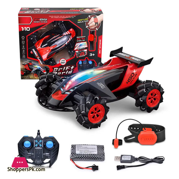 RC Drift Car Universal Wheel 1:10 4WD Hand Gesture 2.4G Remote Control Cars Electric Drift RC Cars Toys for Kids