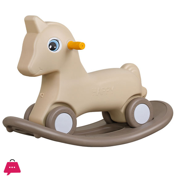 Rocking Horse Childrens Riding Baby Yo-Yo Car 2 in 1 Baby First Birthday Gift Rocking Horse