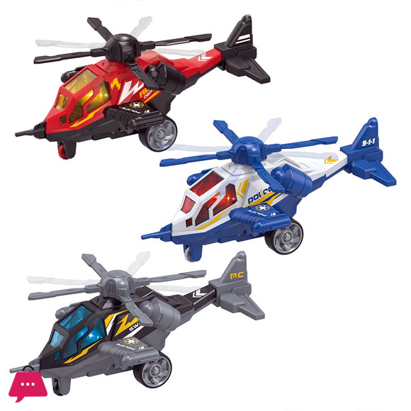 The Blue Sky Friction Helicopter