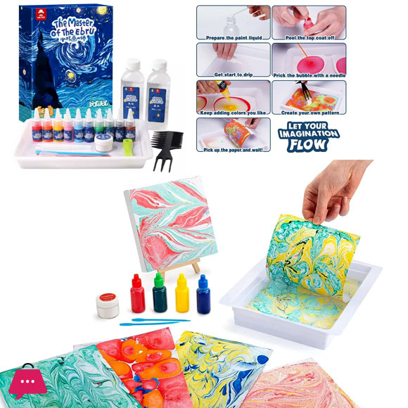 The Master Of Ebru - Parent Child Interaction