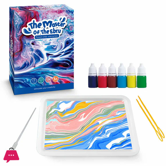 The Master Of Ebru - Parent Child Interaction