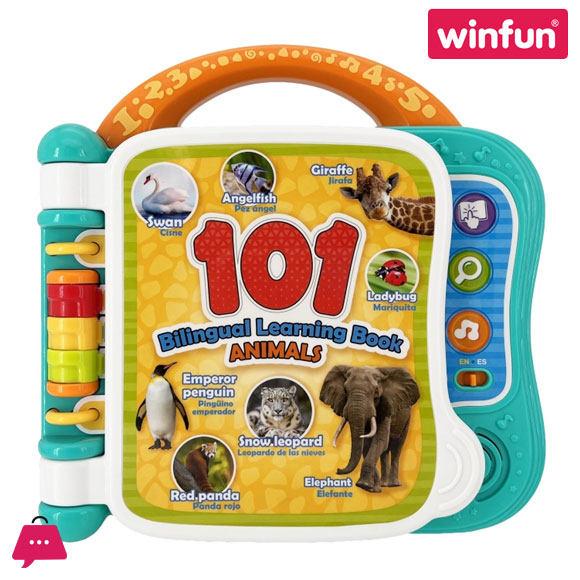101 Bilingual Learning Book - Animals