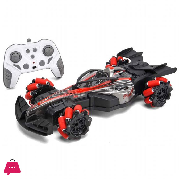 2.4G 4WD 9-Way Stunt Spray F1 Racing Car USB Light Sound Music