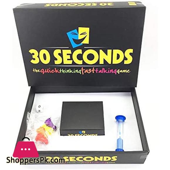 30 SECONDS Board Game Senior No 0143 Birthday gift and family game